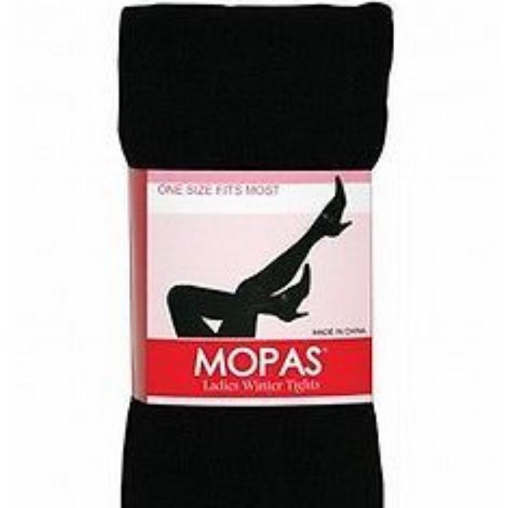 MOPAS LADIES WINTER FOOTED TIGHTS, ONE SIZE Regular  FITS  #LT:100